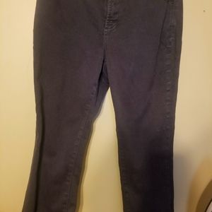 NYDJ faded black size 10P skinny jeans